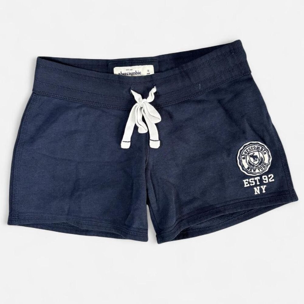 Abercrombie-fitch Men's Navy and Blue Shorts